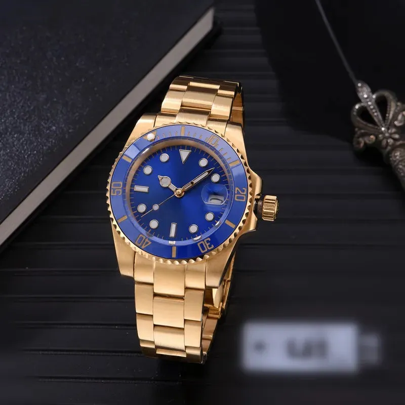 ZDR-Ceramic Bezel Mens watches 41MM Automatic 2813 Movement Watch Luminous Sapphire Waterproof Sports Self-wind Fashion Wristwatches montre de luxe watch