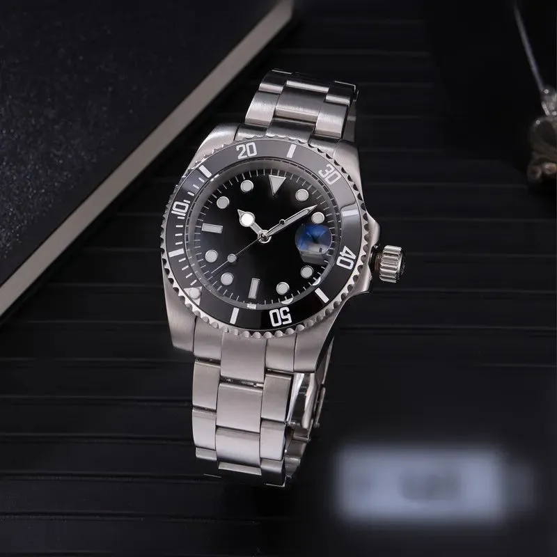 ZDR-Ceramic Bezel Mens watches 41MM Automatic 2813 Movement Watch Luminous Sapphire Waterproof Sports Self-wind Fashion Wristwatches montre de luxe watch