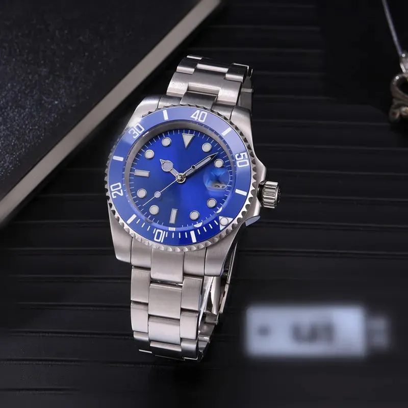 ZDR-Ceramic Bezel Mens watches 41MM Automatic 2813 Movement Watch Luminous Sapphire Waterproof Sports Self-wind Fashion Wristwatches montre de luxe watch