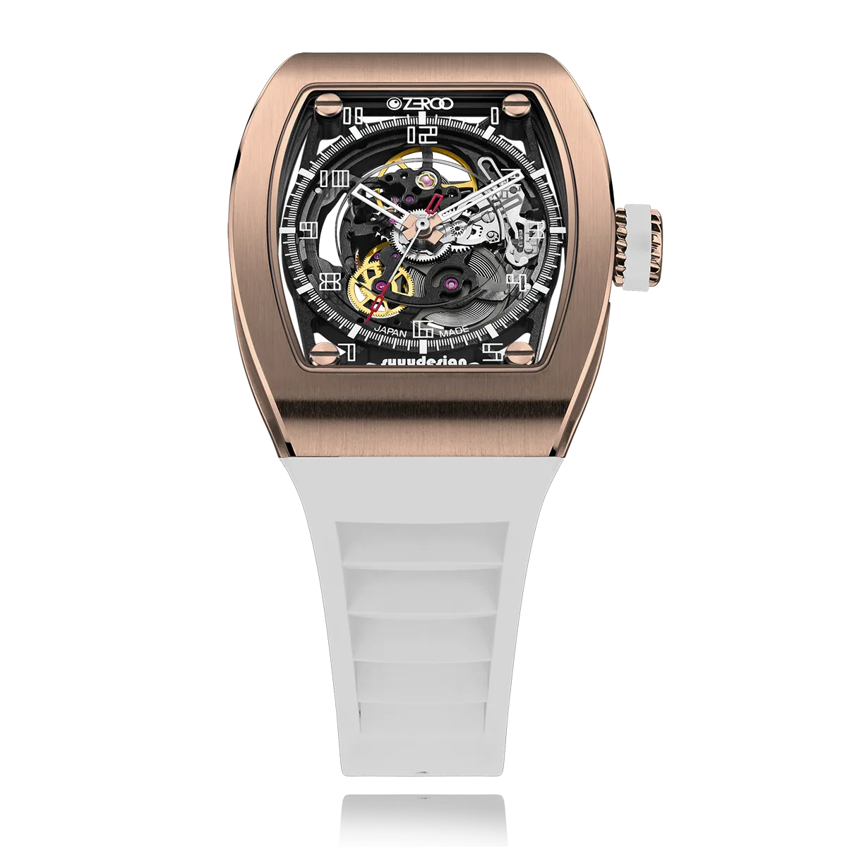 ZEROO M2 THE SUBARU SKELETON MECHANICAL AUTOMATICAUTOMATIC WATCH FOR GENTS - ZM002RWH