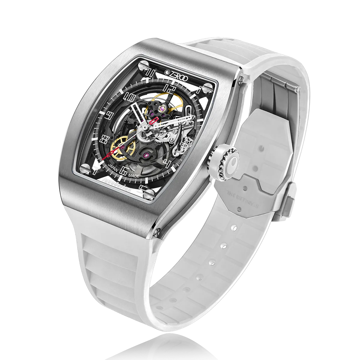 ZEROO M2 THE SUBARU SKELETON MECHANICAL AUTOMATICAUTOMATIC WATCH FOR GENTS - ZM002SWH