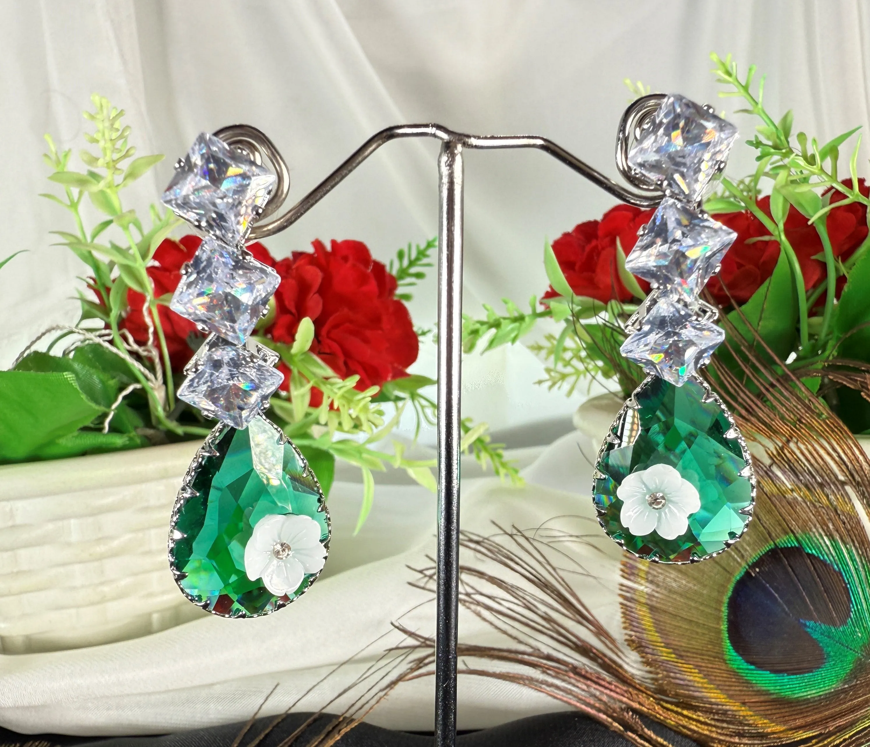 Zircon Enchantment Earrings