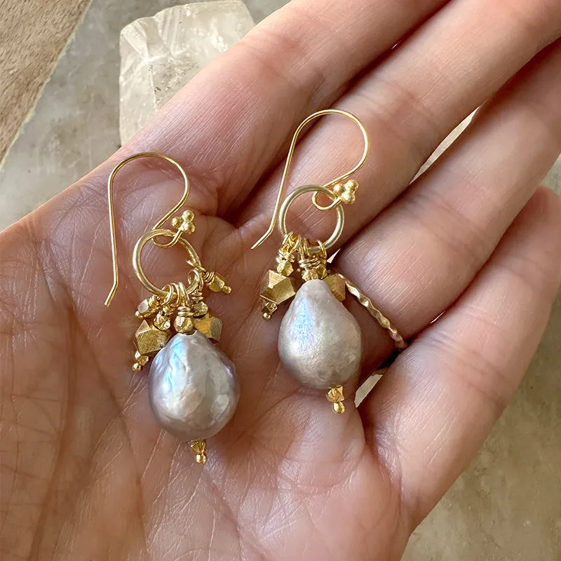 Zoe Freshwater Pearl Drop Earrings